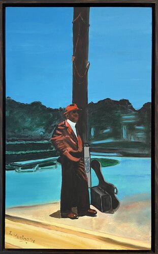Blues von Reiner Stening, Malerei kaufen auf Singulart