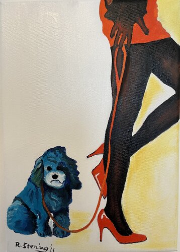 Pose 2 van Reiner Stening, Schilderij te koop op Singulart