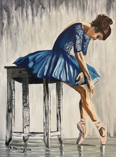 Ballett 8 von Reiner Stening, Malerei kaufen auf Singulart