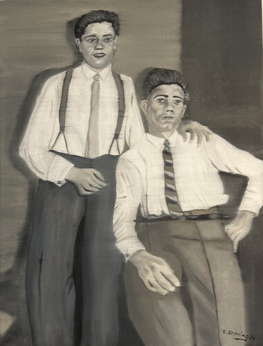 Brüder de Reiner Stening, Pintura a la venta en Singulart