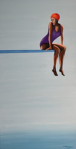 Blick in die Tiefe van Reiner Stening, Schilderij te koop op Singulart