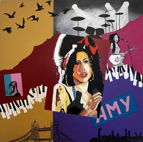 „Amy‘s Life“ von Reiner Stening, Malerei kaufen auf Singulart