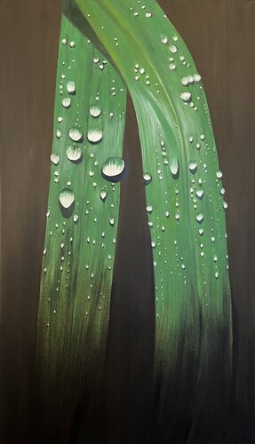 „Spuren des Regens“ von Reiner Stening, Malerei kaufen auf Singulart