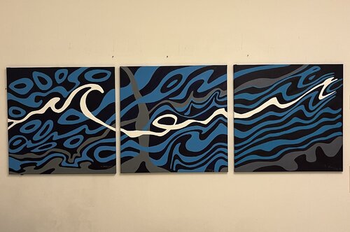 „Im Fluss“ von Reiner Stening, Malerei kaufen auf Singulart