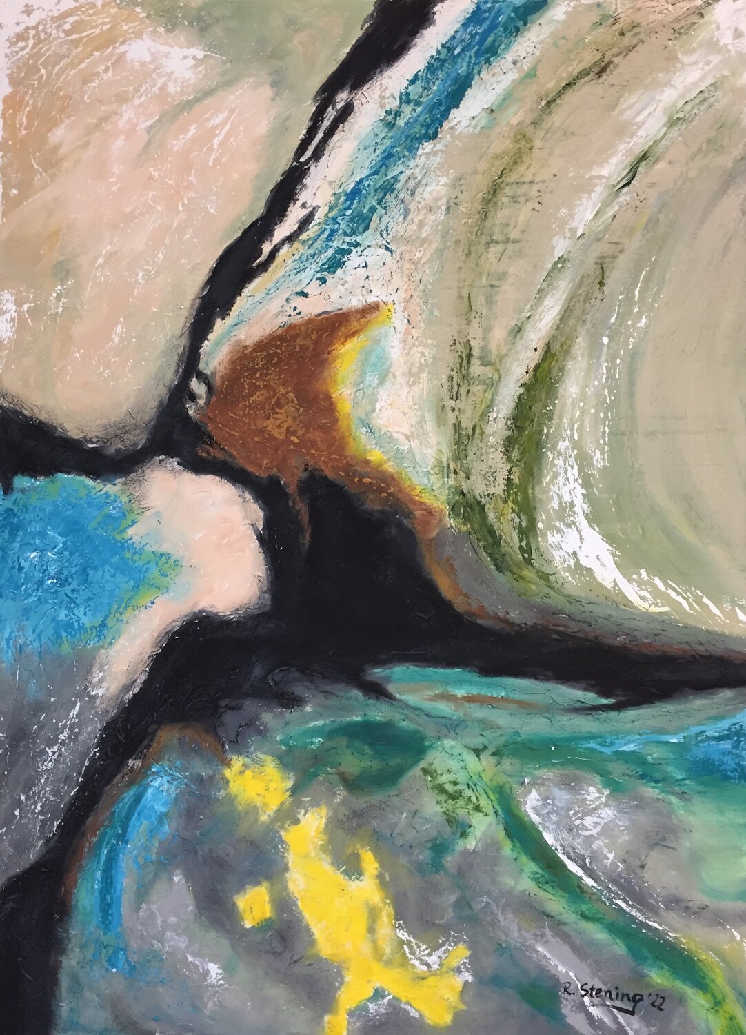 „Farbe ins Grau“ Reiner Stening