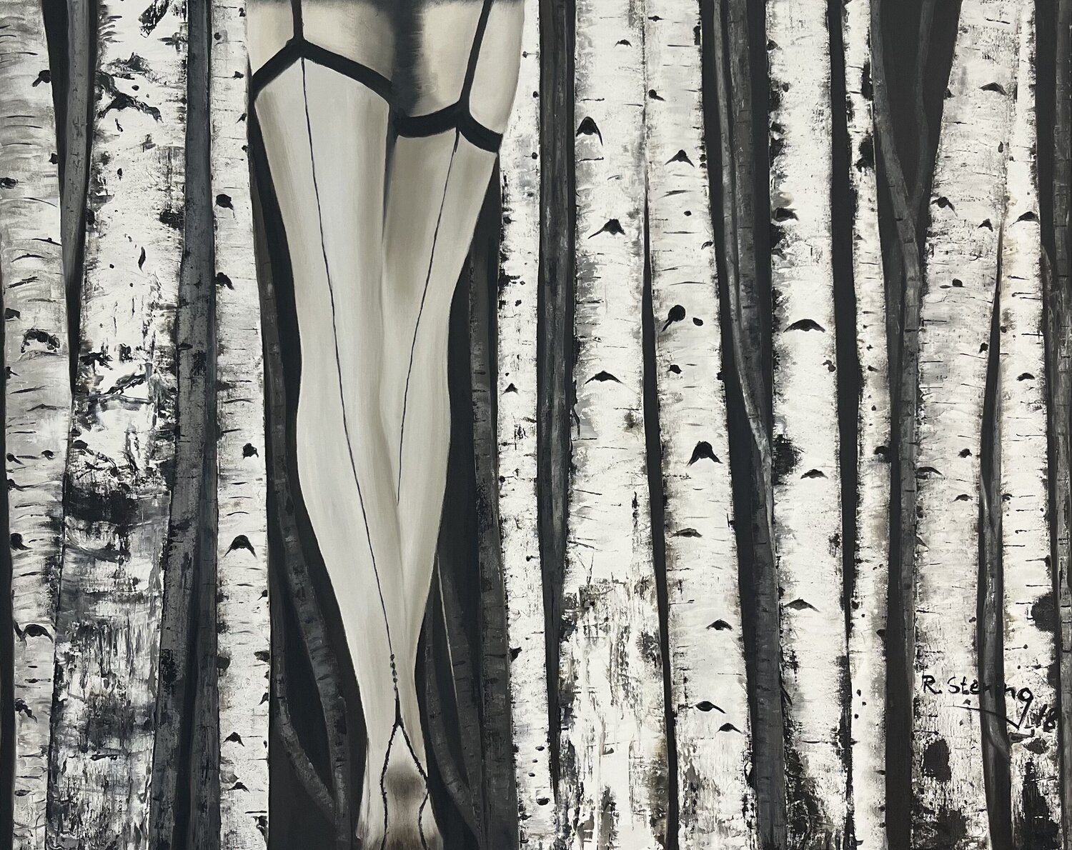 „Birkenwald“ Reiner Stening