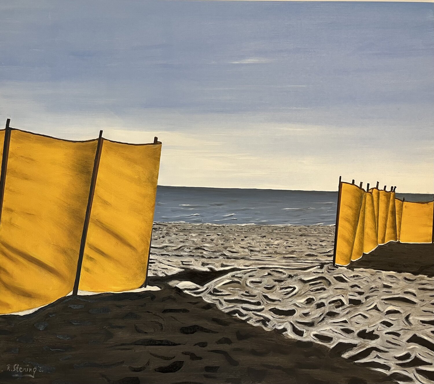 „Blaue Stunde am ZeeCafe“ Reiner Stening