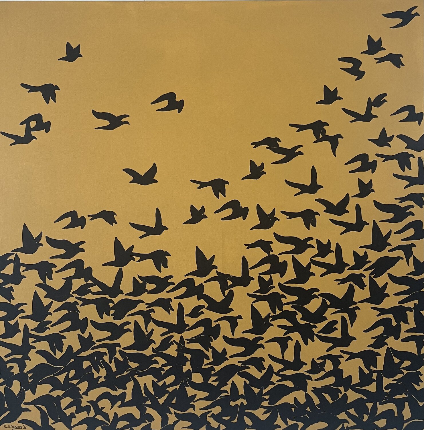 „Black birds“ Reiner Stening