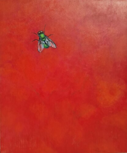 Tainted Red by Aleksandra Romanova, Painting for Sale on Singulart