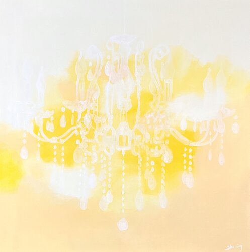 CHANDELIER "Villa Sisto II" von Sabine Hemming, Malerei kaufen auf Singulart
