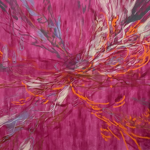 Spacelights by Sabine Hemming, Painting for Sale on Singulart