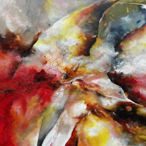 Wings of dreams di Tessy Willems, Pittura in vendita su Singulart