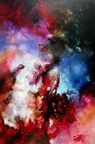 Cheers di Tessy Willems, Pittura in vendita su Singulart