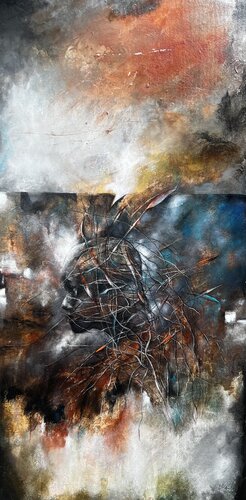 Hidden thoughts II di Tessy Willems, Pittura in vendita su Singulart