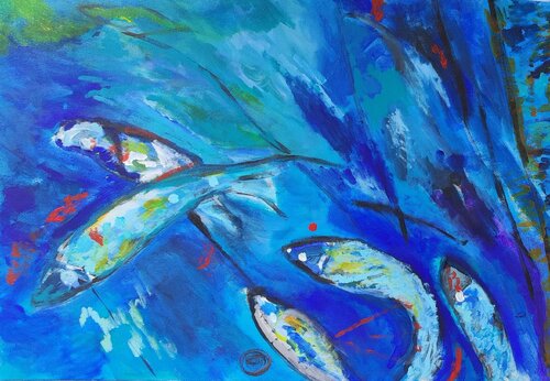 Trasparenze dimensionali by Angela Cortese, Painting for Sale on Singulart