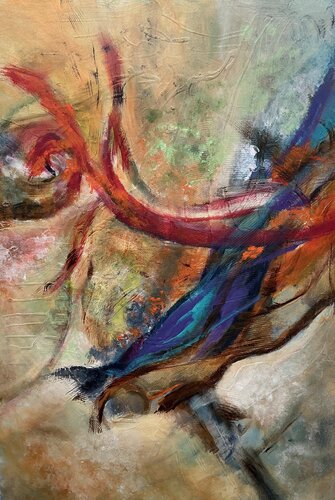 Il pesce par Angela Cortese, Peinture en vente sur Singulart