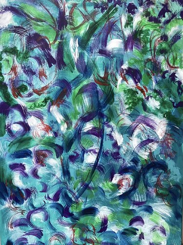 Ritmo 1 van Angela Cortese, Schilderij te koop op Singulart