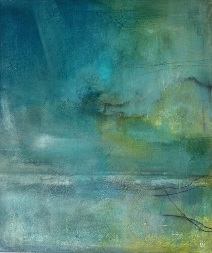 Meer küsst Land by Nicole Nöhren, Painting for Sale on Singulart