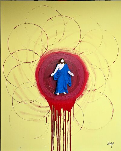 Bleeding for Humanity von Stjepan Sasa Pejic, Malerei kaufen auf Singulart