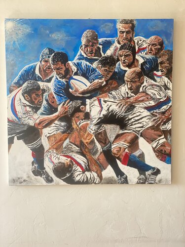 Le Moulon di alain oddo, Pittura in vendita su Singulart