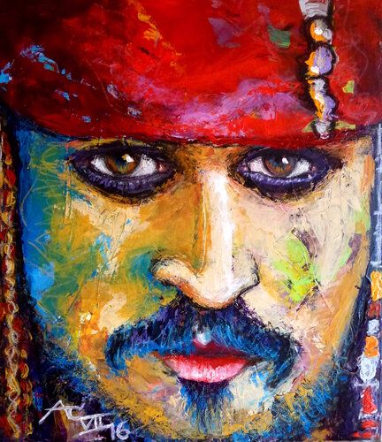 Captain Jack di Johann Acher, Pittura in vendita su Singulart