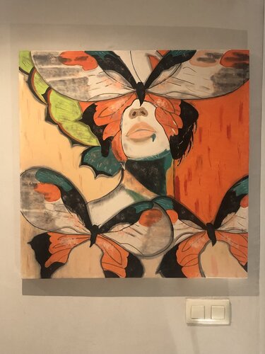 Mariposas de pasión von Francisco Serrano García, Malerei kaufen auf Singulart