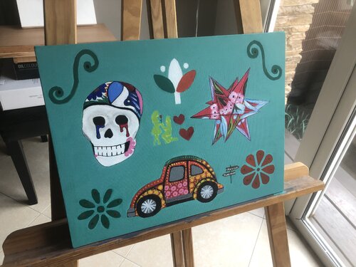 Mi México von Francisco Serrano García, Malerei kaufen auf Singulart