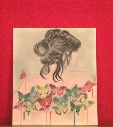 Alimento de mariposas von Francisco Serrano García, Malerei kaufen auf Singulart