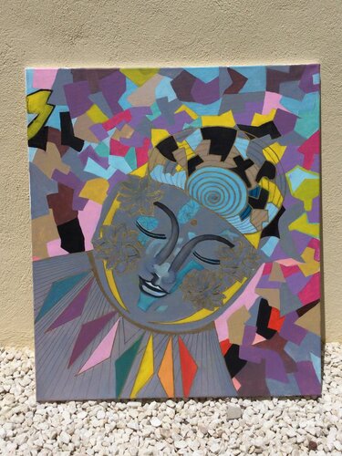 Diosa Buda von Francisco Serrano García, Malerei kaufen auf Singulart