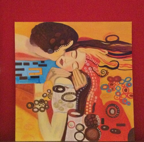 Mi beso von Francisco Serrano García, Malerei kaufen auf Singulart