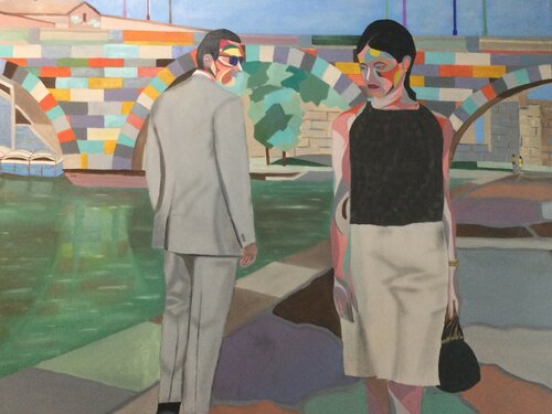 Atracción colorida (Trilogía colorida) von Francisco Serrano García, Malerei kaufen auf Singulart