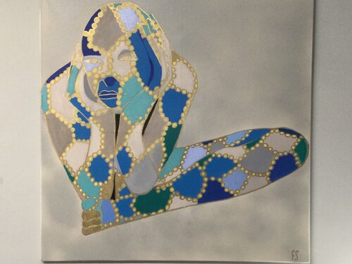 Selenita (Habitante imaginario de la Luna) von Francisco Serrano García, Malerei kaufen auf Singulart