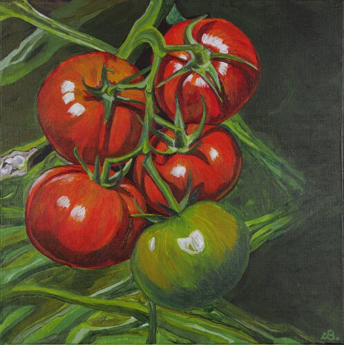 I Pomodori von Cinzia Beretta, Malerei kaufen auf Singulart