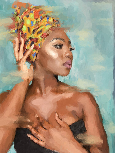 The Treasure of the East von Marina Fedorova, Druck kaufen auf Singulart