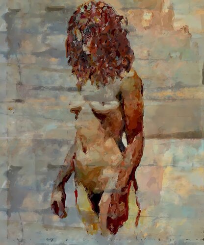 ' Evening mood di Marina Fedorova, Pittura in vendita su Singulart