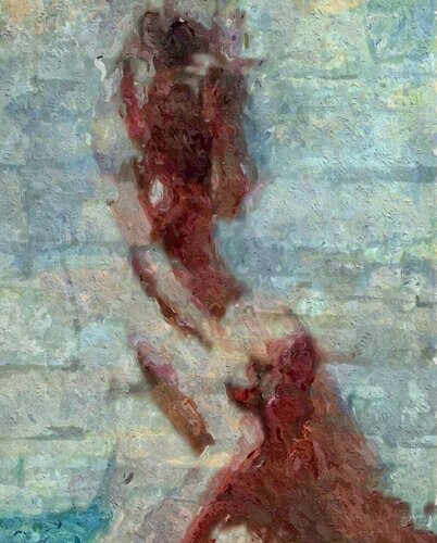 Naked with red hair di Marina Fedorova, Pittura in vendita su Singulart