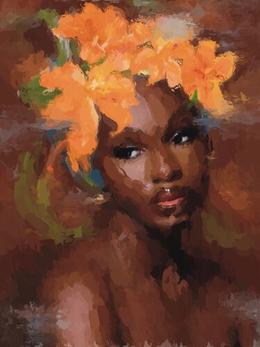 Sunshine Flower di Marina Fedorova, Stampa in vendita su Singulart
