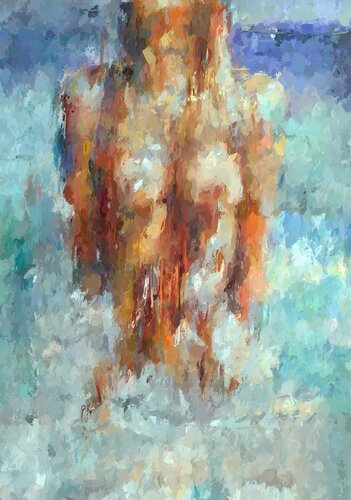 The Rebirth of Aphrodite" von Marina Fedorova, Malerei kaufen auf Singulart