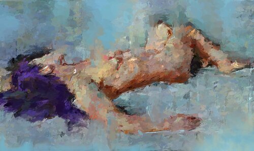 Portrait of a soul von Marina Fedorova, Malerei kaufen auf Singulart