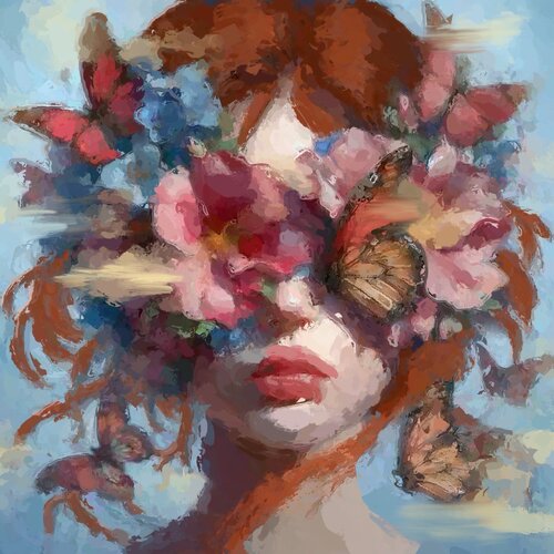 EYES WIDE SHUT von Marina Fedorova, Malerei kaufen auf Singulart