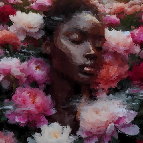 THERE ARE NO MANY FLOWERS von Marina Fedorova, Malerei kaufen auf Singulart