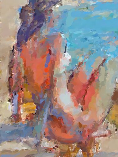 A GENTLE EVENING AT SEA van Marina Fedorova, Schilderij te koop op Singulart