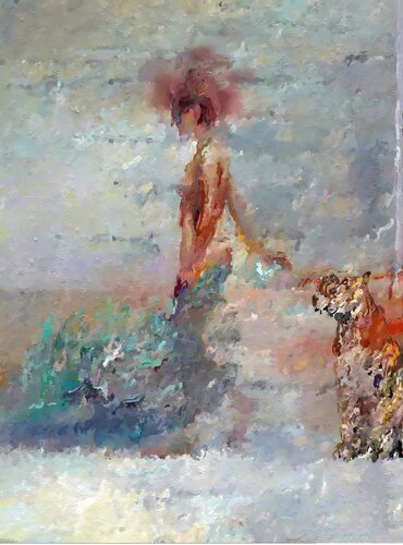 «THE UNTAMED GRACE: WALKING THROUGH DREAMS» by Marina Fedorova, 絵画 for Sale on Singulart