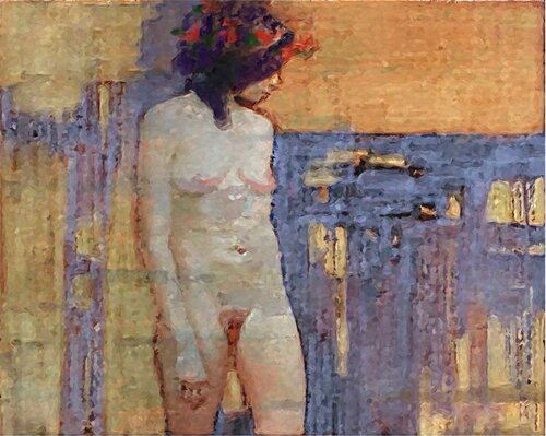 BATHING IN THE SUN von Marina Fedorova, Malerei kaufen auf Singulart