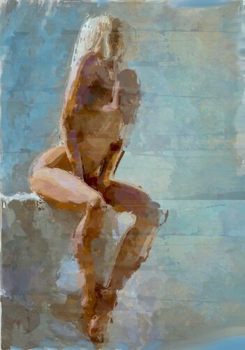THE MOOD OF A MAGICAL DAY di Marina Fedorova, Pittura in vendita su Singulart