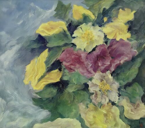 Whispers of the Morning Mist van Marina Fedorova, Schilderij te koop op Singulart