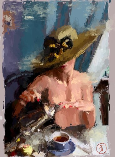 INCOGNITO: A CHARGE FOR THE GREAT von Marina Fedorova, Malerei kaufen auf Singulart