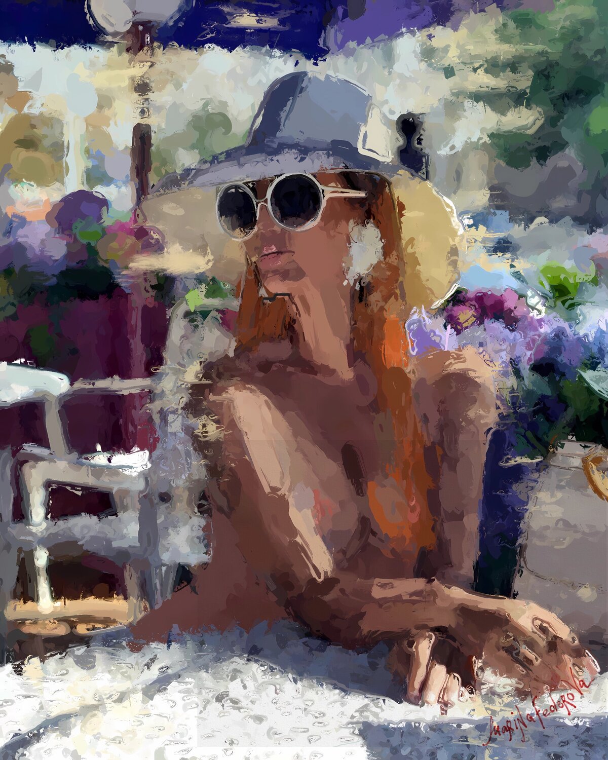 SUMMER IS IN FULL SWING Marina Fedorova