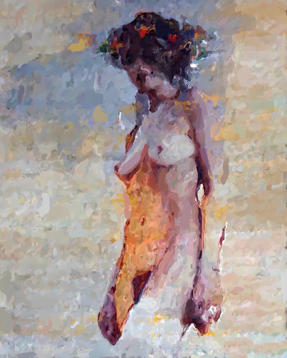 DayBeauty, woman portrait Marina Fedorova Originalgemälde zu verkaufen
