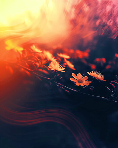 Whispers in the Glow* by Massimo Zanotti, 數碼 for Sale on Singulart
